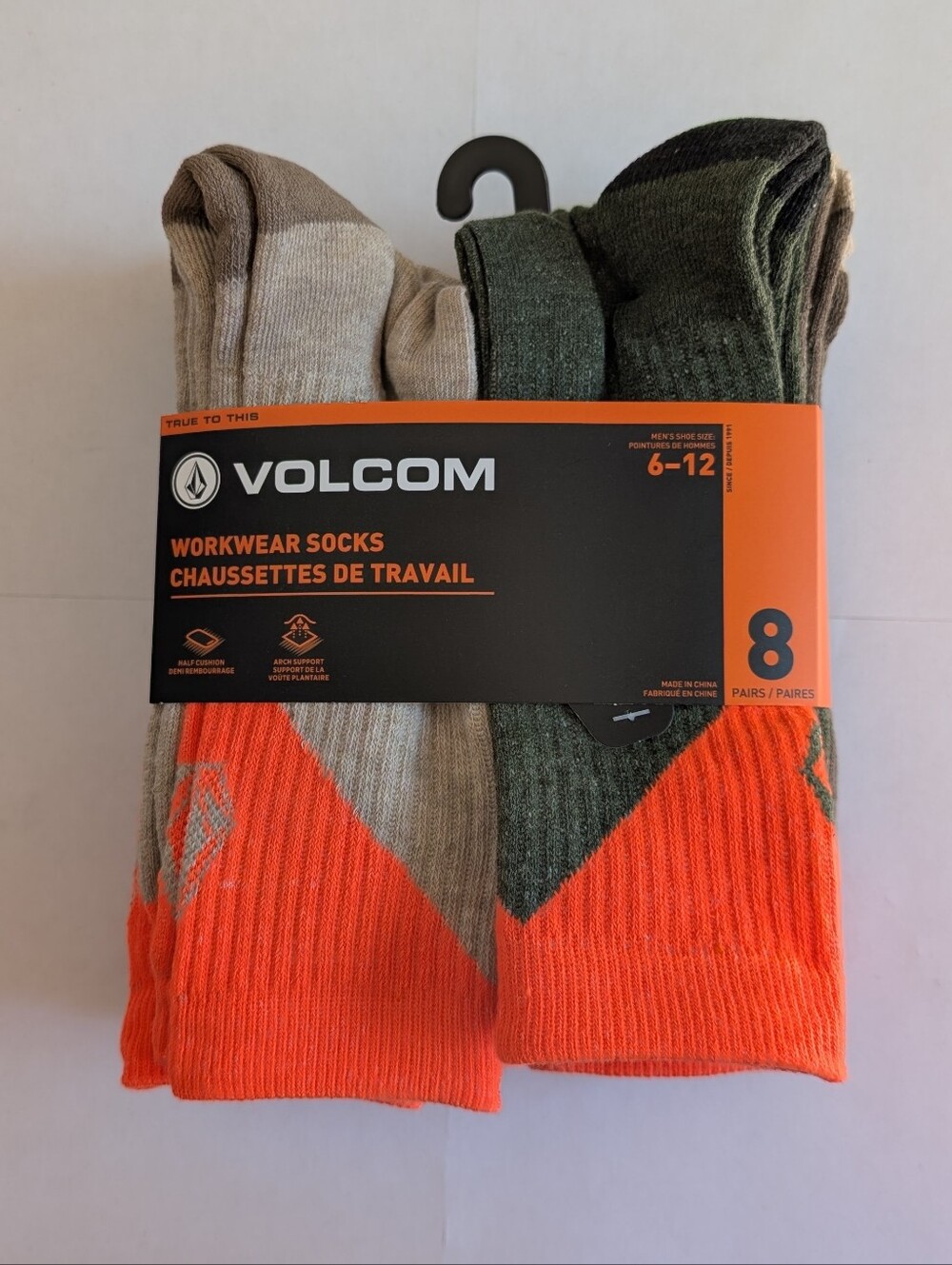 Volcom Workwear Crew Socks L
